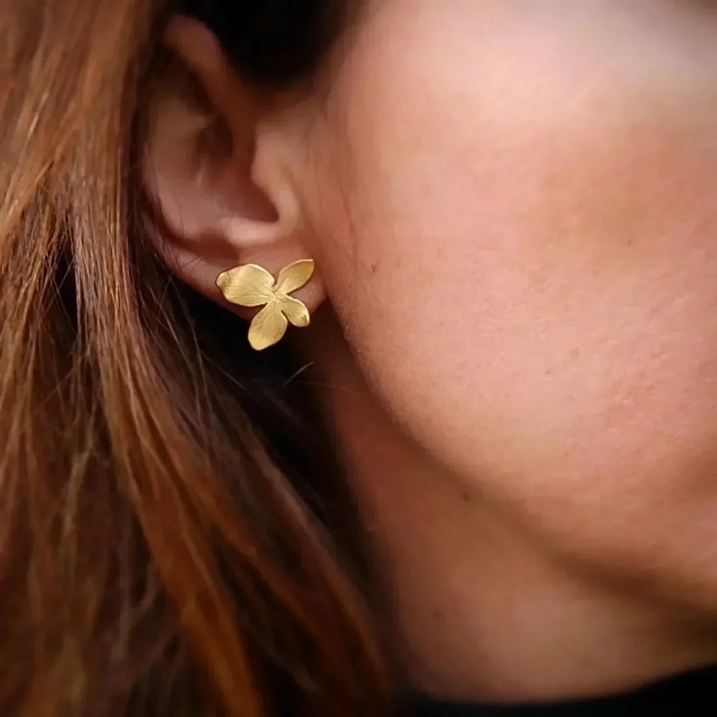 Pendientes Flor de Hortensia